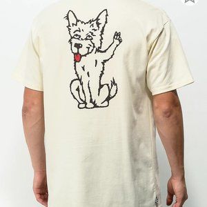 Vans X Tyson Peterson Dog Off The Wall Tee (Medium)